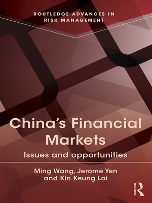 cover image of China's Financial Markets
